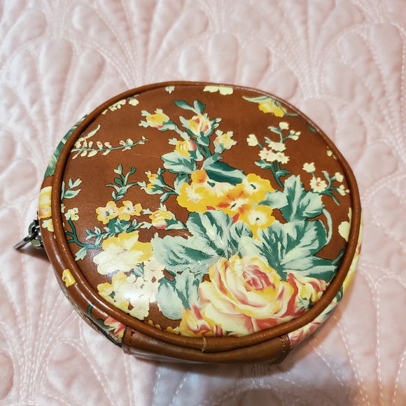 Patricia Nash Diamante Genuine Leather Jewelry Case - Picture 2 of 7